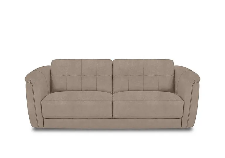 Monarch 3 Seater Fabric Sofa - Manhattan Nutmeg