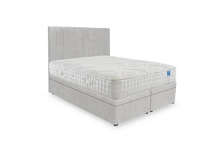 Luxury Firm Electric End Lift Ottoman Divan Set - Double