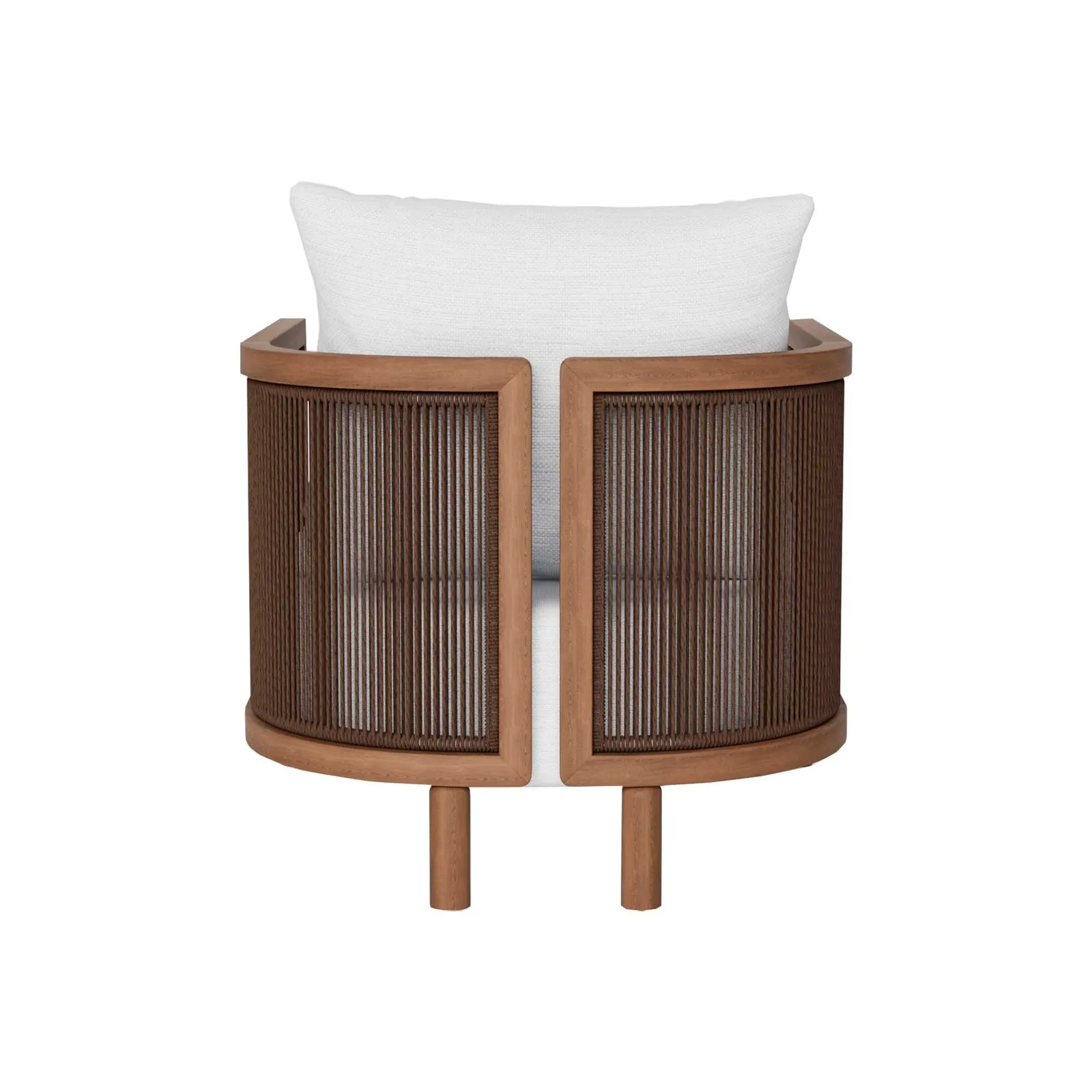 Praia Garden Lounge Chair, Wooden, Grey | Barker & Stonehouse 6