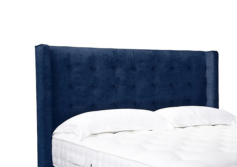 Artisan Collection Onyx High Floor Standing Headboard - Single - Aston Navy