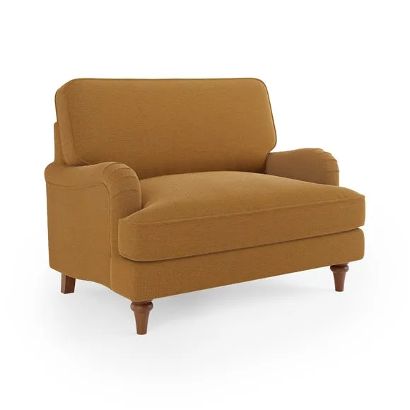 Beatrice II Soft Tonal Chenille Snuggle Chair 6