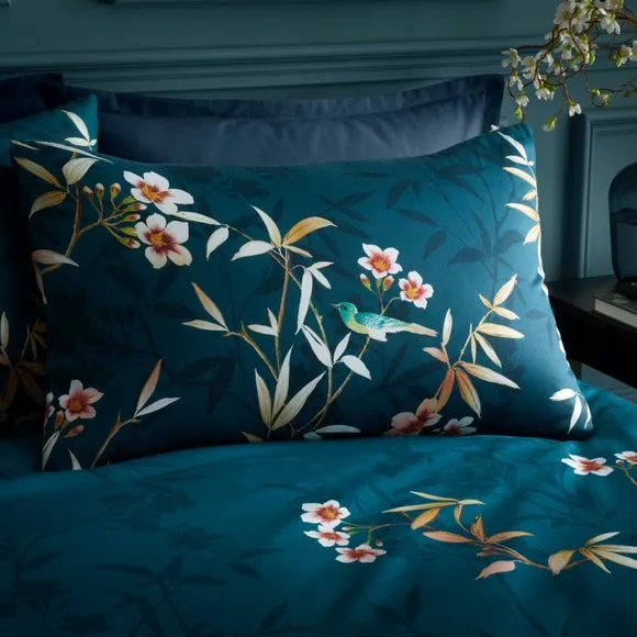 Chinoiserie Blossom Duvet Cover & Pillowcase Set 2