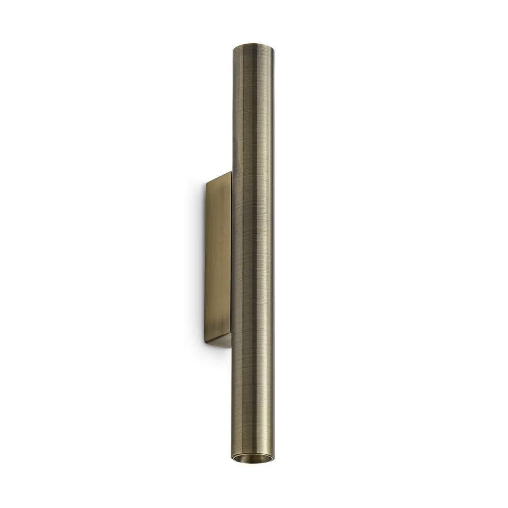 Netlighting Look 30cm Up & Down Wall Lamp Brass 2x LED 900lm 3000K in Gold