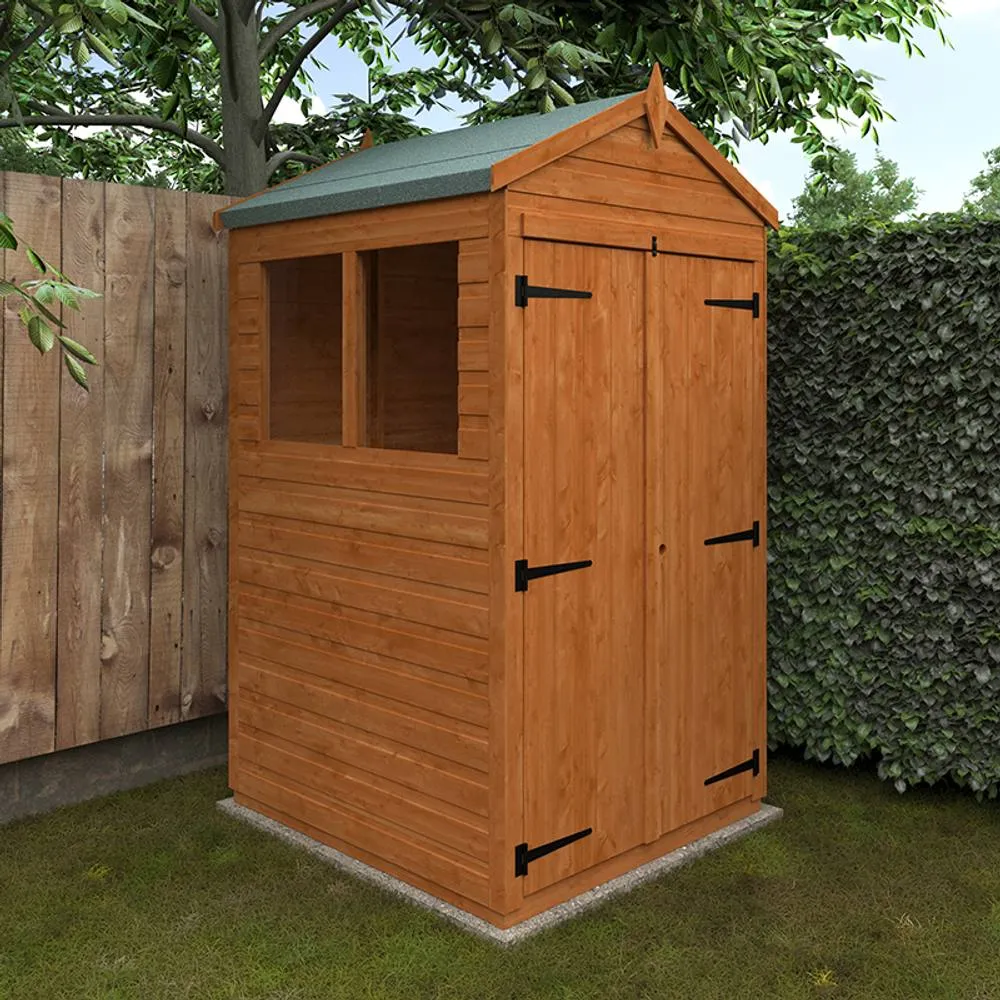 Buttercup Farm 4x4 Flex Apex Double Door 12mm Flex - L123.8 x W115 x H209 cm in Burnt Orange 2