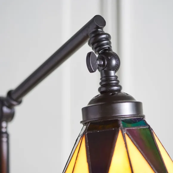 Vogue Samuel Traditional Adjustable Reading Floor Lamp 3