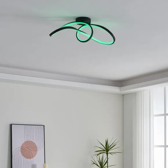 EGLO Calarossa-Z Smart Colour Changing LED Ceiling Light 2