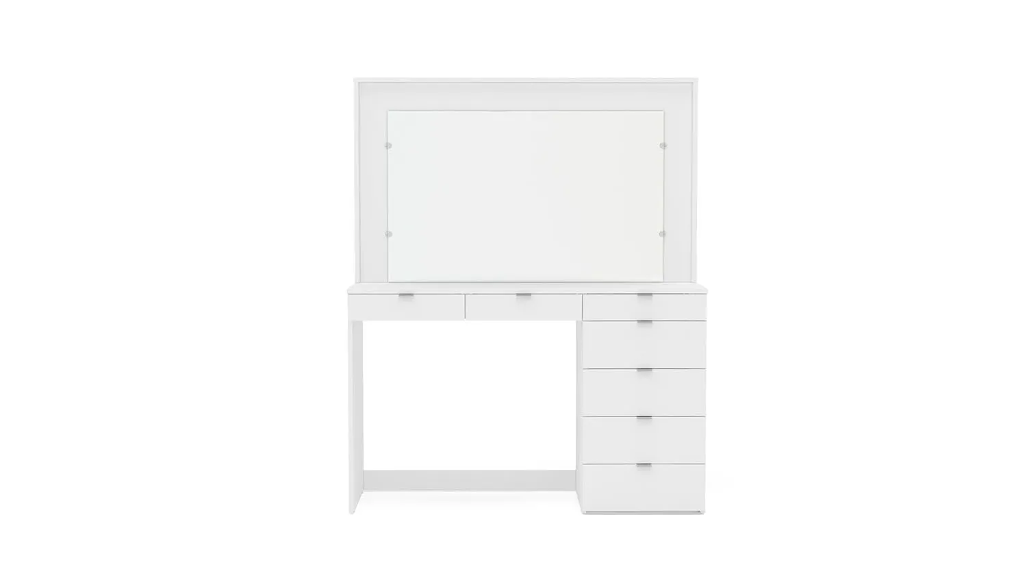 Birlea 7 Drawer Dressing Table White 4