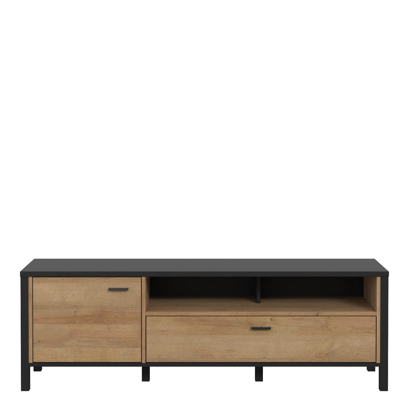 Furniture To Go High Rock TV Unit in Black 2