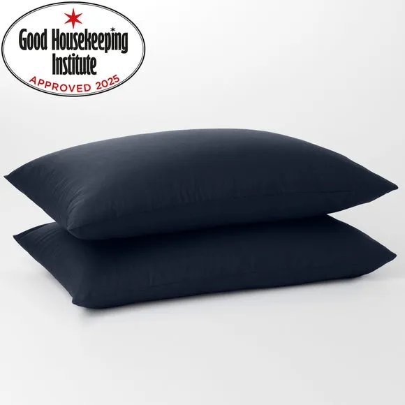 Pure Cotton Standard Pillowcase Pair