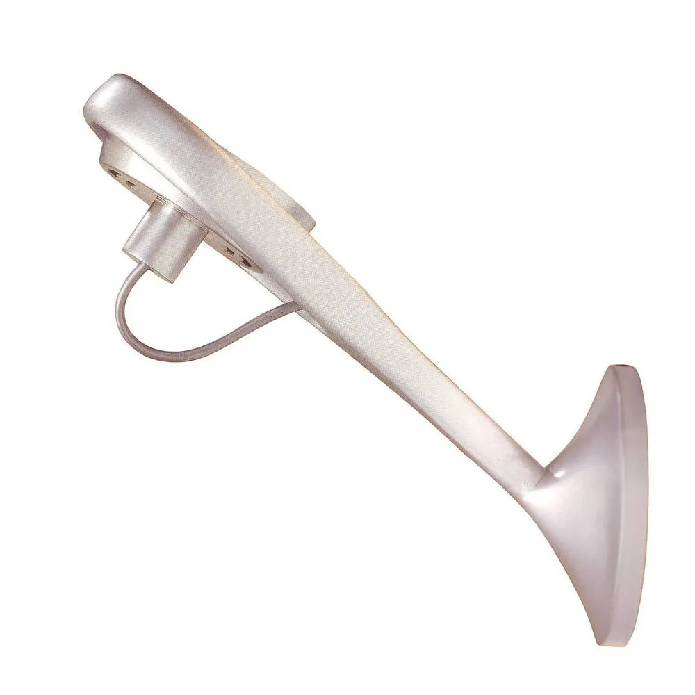 Netlighting Rak Wall Lamp 1 Light GU10 Ar111 75W Silver Grey
