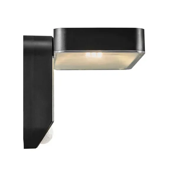 Nordlux Rica Square Solar - Wall light - Black, Black 4