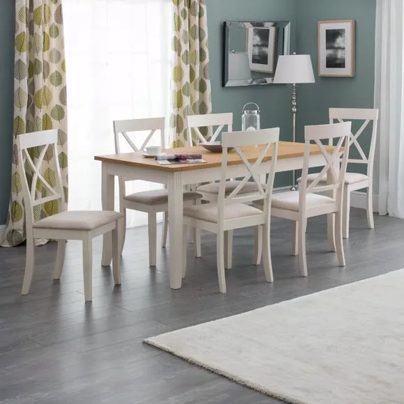 Davenport Set of 2 Dining Chairs, Faux Suede 5