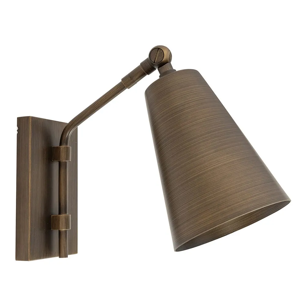 Heal's Auden Wall Light Bronze 2