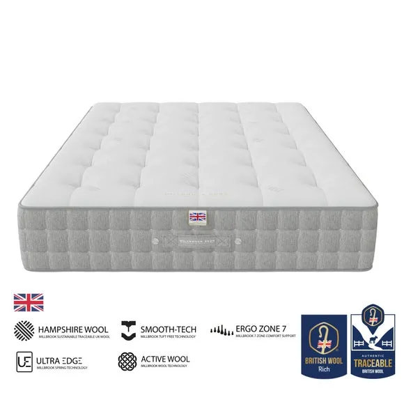 Millbrook Beds Sanctuary 1000 Pocket Sprung Mattress 6