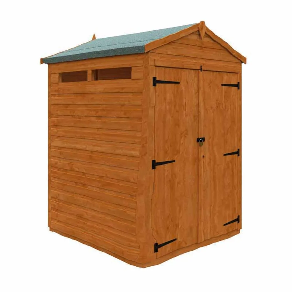 Buttercup Farm 4x4 Flex Apex Security Double Door 12mm Flex - L123.8xW115xH219.2 cm in Burnt Orange