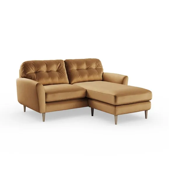 Sven Opulent Velvet Reversible Corner Chaise Sofa 6