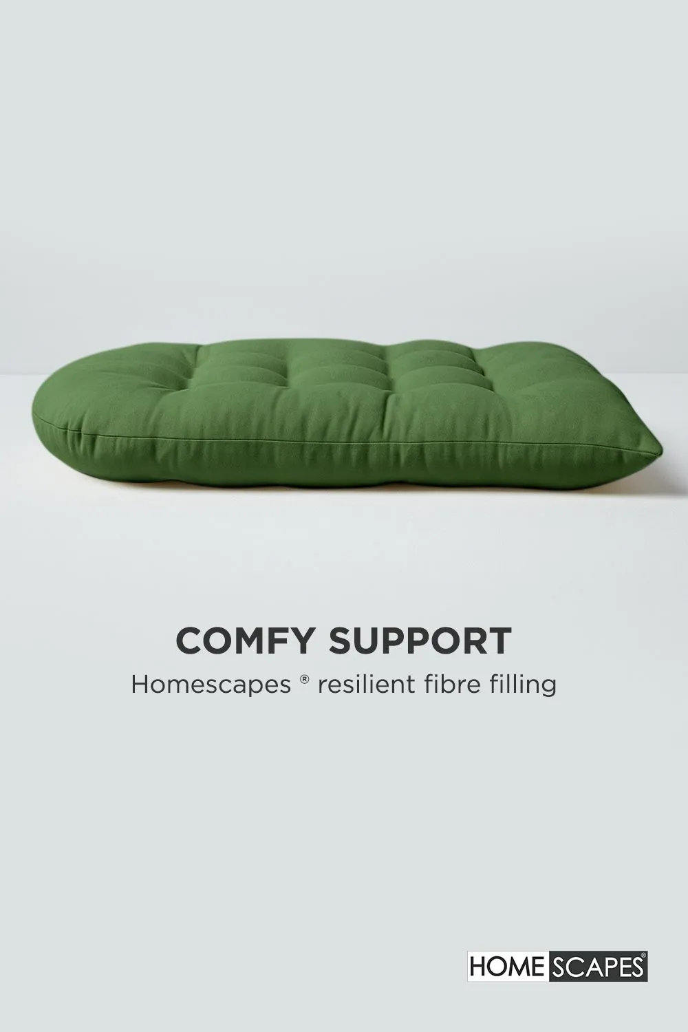 Homescapes Luxury Egg Chair Cushion, Hanging Basket Swing Chair Cushion in Olive 5