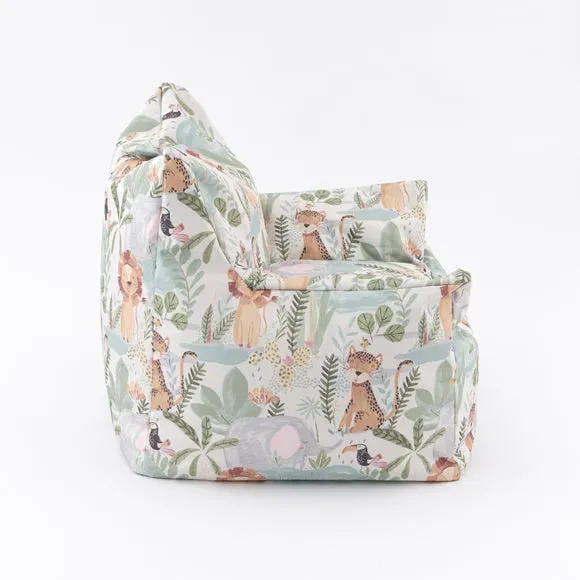 Jungle Friends Kids Beanbag Chair 5