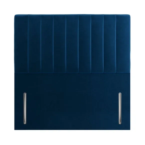 Luxury Velvet Vertical Stripe Headboard 3