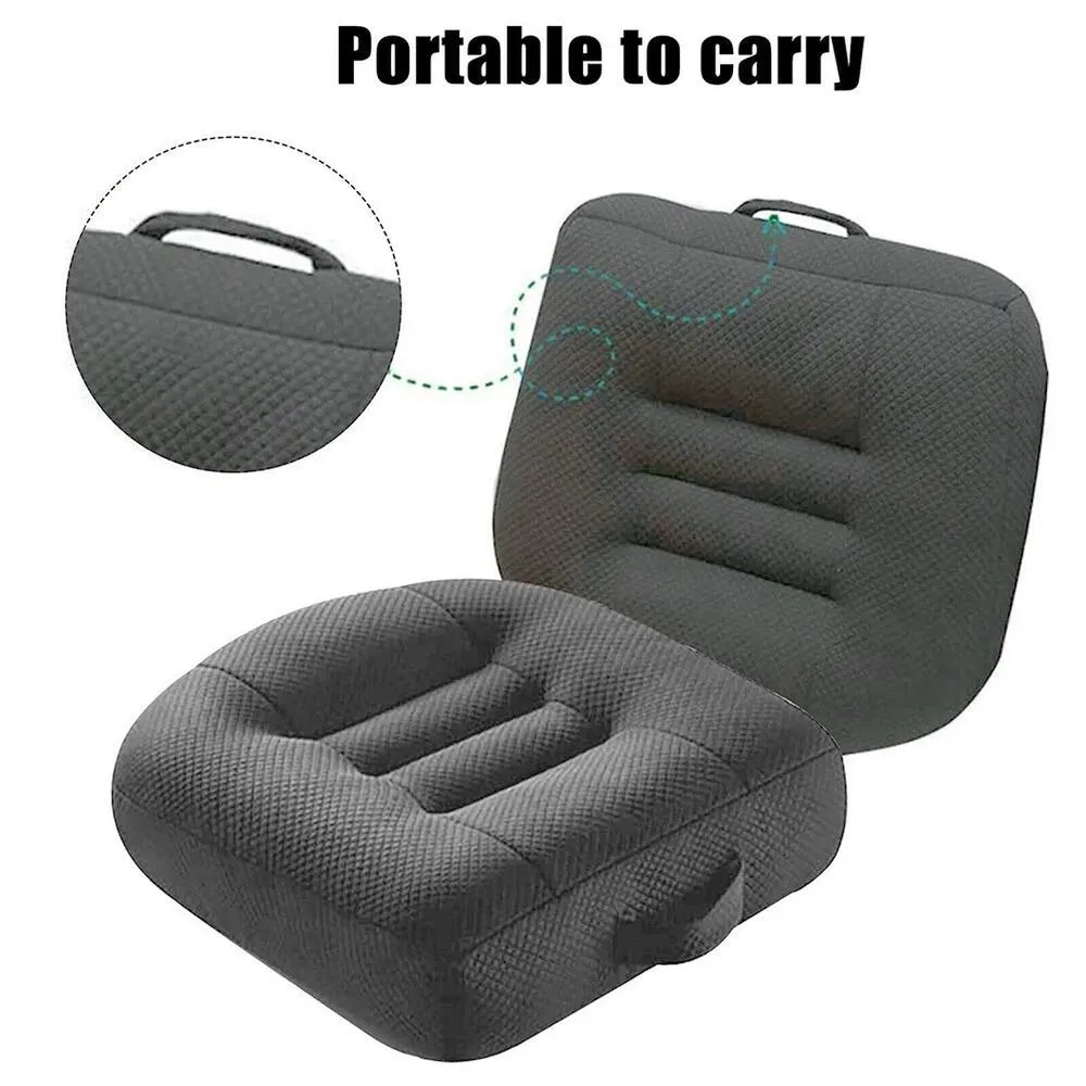 SPETLEK universal Memory Foam Car Seat Cushion in Grey