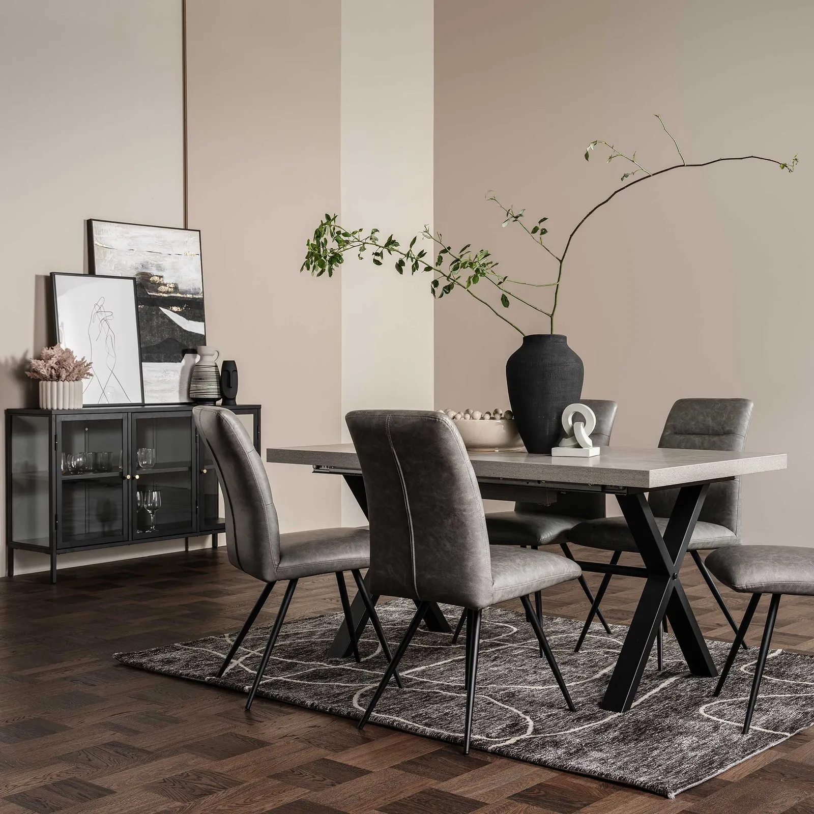 Pauli Dining Chair, Grey | Barker & Stonehouse 3