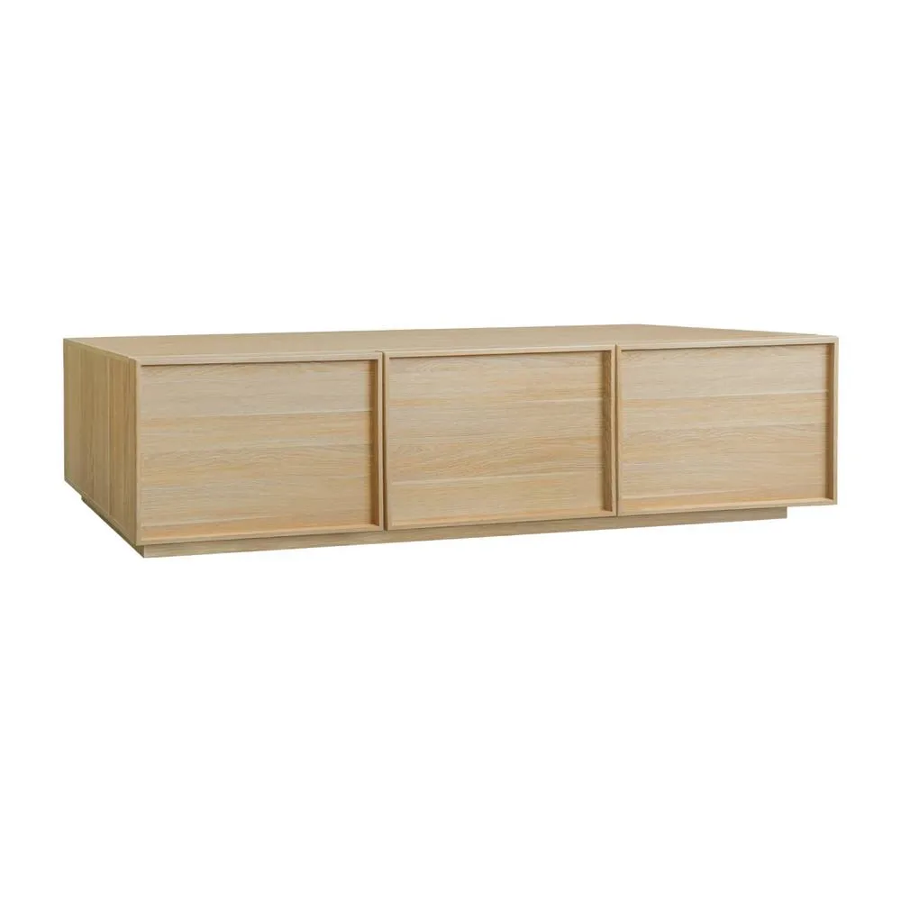 sweeek TV stand 3 doors 180cm wood decor in Beige 2