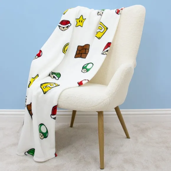 Super Mario 150cm x 100cm Throw Blanket
