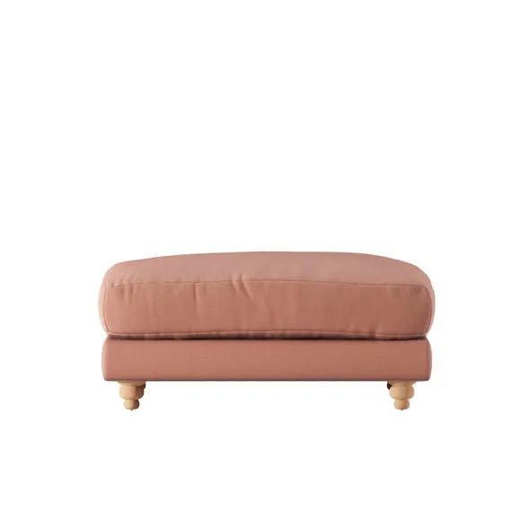 Martha Vintage Velvet Footstool 4