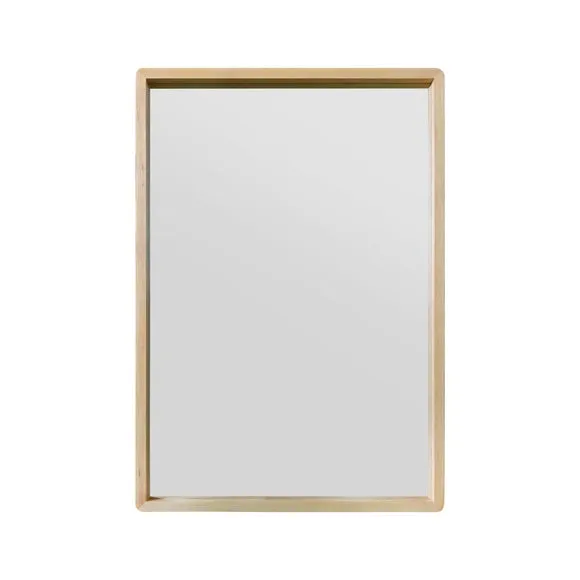 Naturalis Solid Oak Rectangle Wall Mirror 2