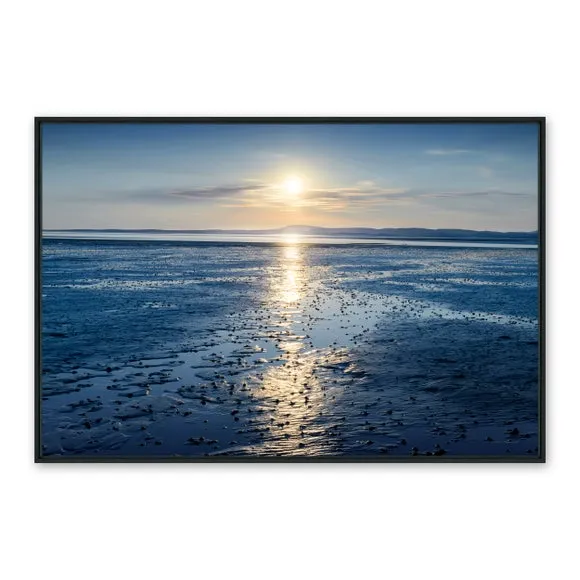 Evening Tide by Mike Shepherd Framed Canvas 2