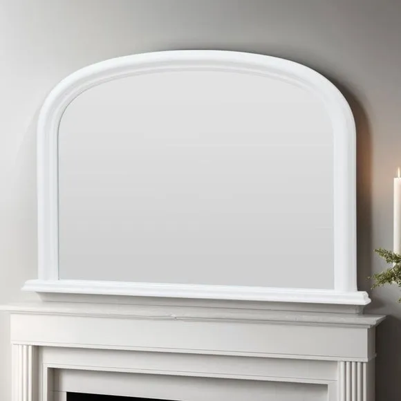 Yearn Contemporary Overmantel Wall Mirror