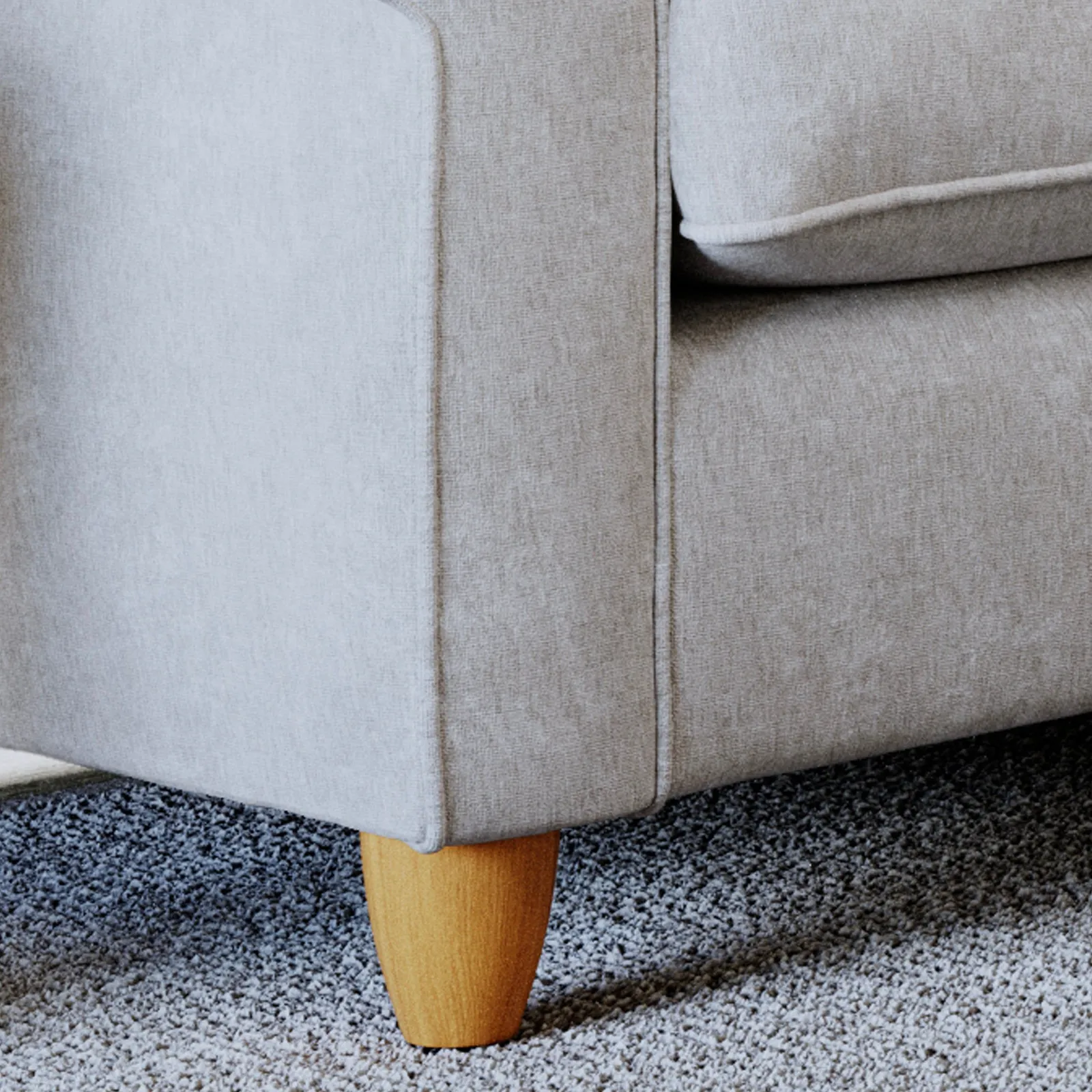 The Great Sofa Company Flora Sofa Bed Glory Pearl in Light Beige 5