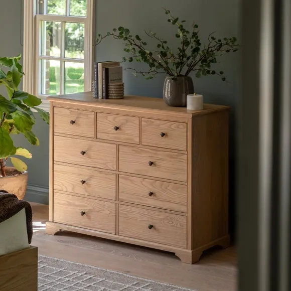 Cedar & Sage Marion 9 Drawer Chest