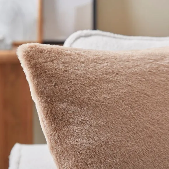Adeline Faux Fur Cushion Cover 2