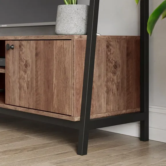 Fulton Pine Ladder Shelf TV Unit for TVs up to 60" 3