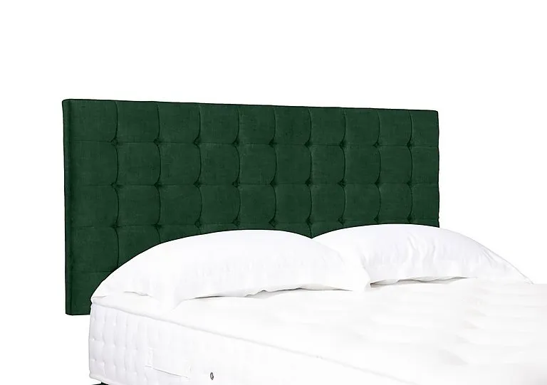 Artisan Collection Dot Standard Strutted Headboard - Single - Tormaline Green