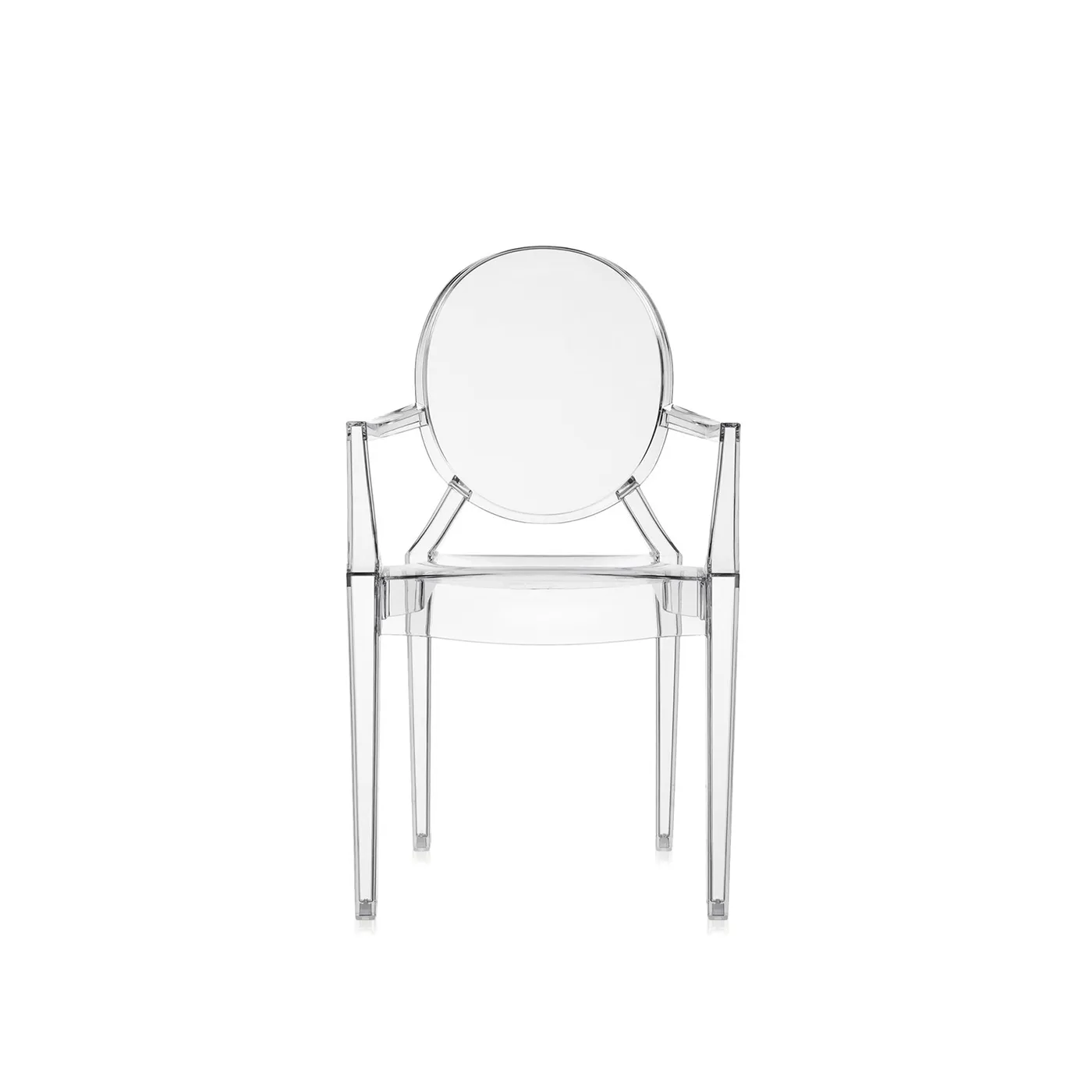 Kartell Lou Lou Ghost Chair Polycarb Crystal B4 Min Order