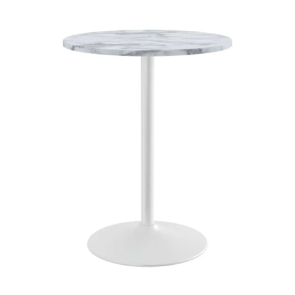 netfurniture Richmond White Poseur Table 2