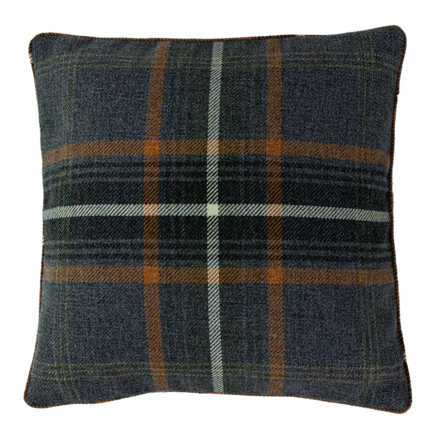 Tartan Rust Cushion