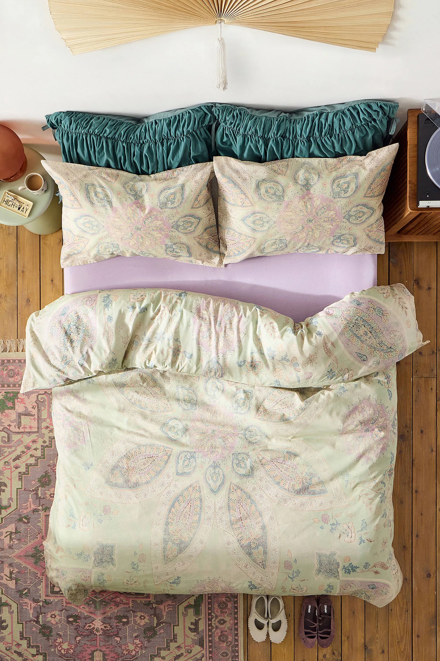 Isla Medallion Duvet Set - Neutral