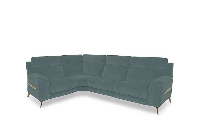 Eclipse Small Fabric Left Hand Facing Corner Sofa