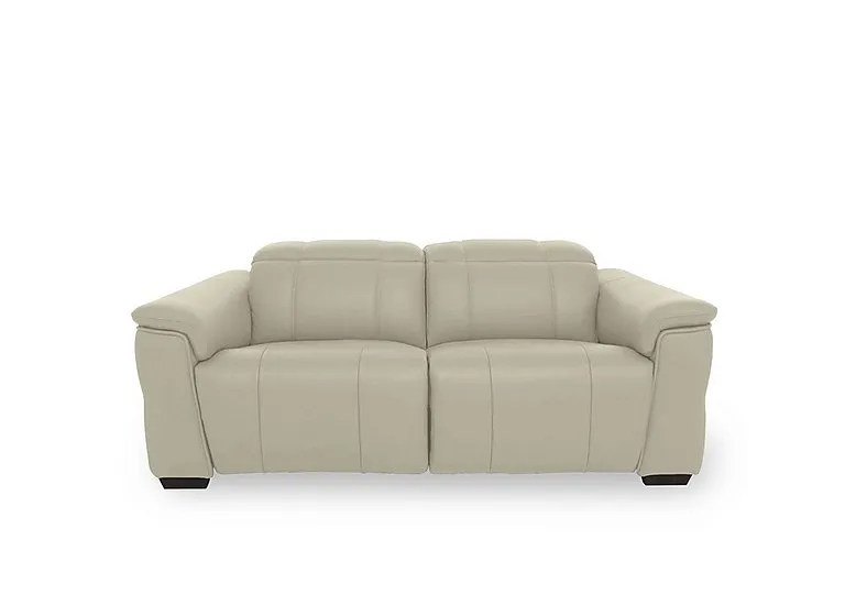 Inca NC Leather 2 Seater Power Recliner Sofa with Power Headrests - Bone China - Sofas and Armchairs - In Time for Christmas