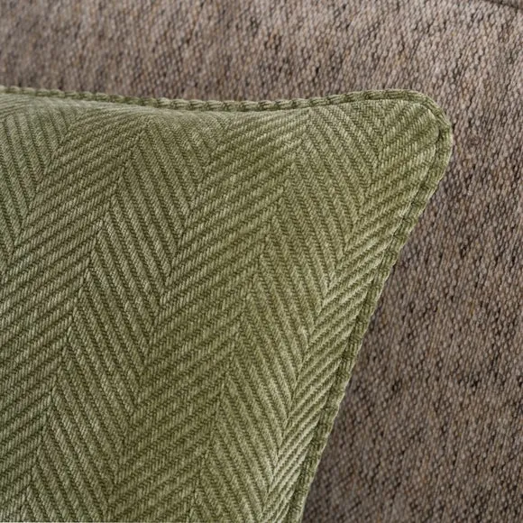 Soft Chenille Herringbone Cushion 2