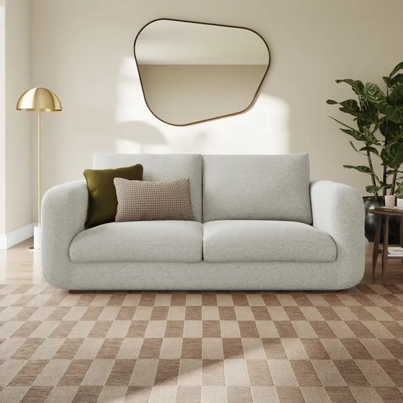 Luca Soft Chenille 3 Seater Sofa 1