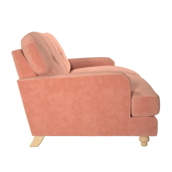 Martha Vintage Velvet 3 Seater Sofa 5