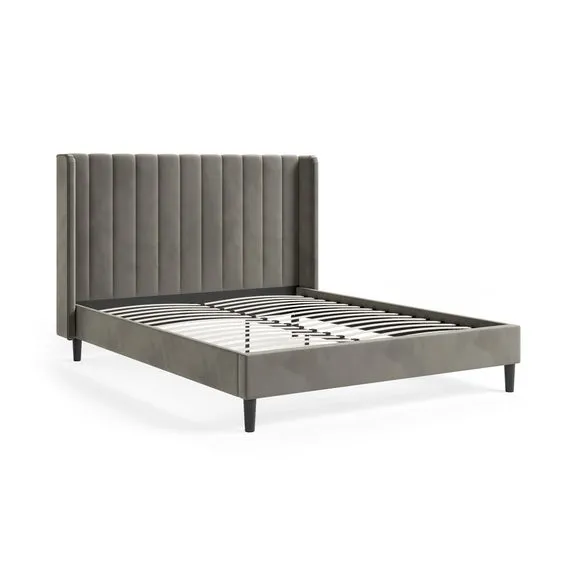 Alara Velvet Bed 6
