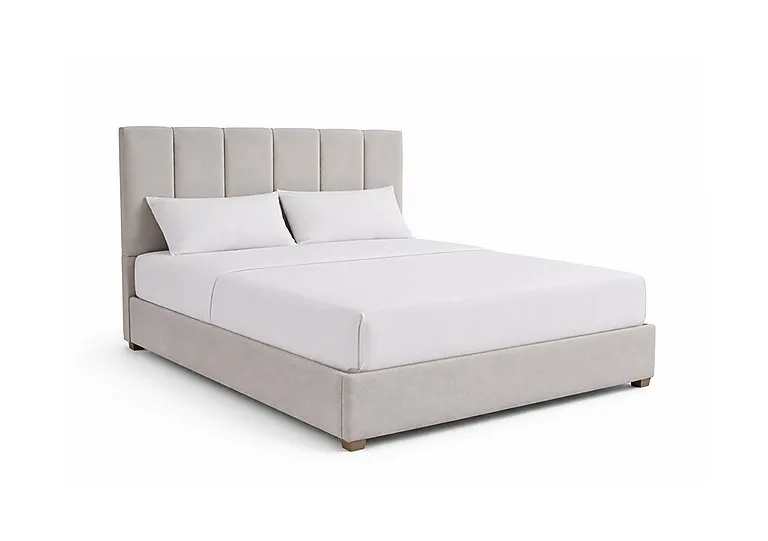 Arn Ottoman Bed Frame - Super King - Wheat