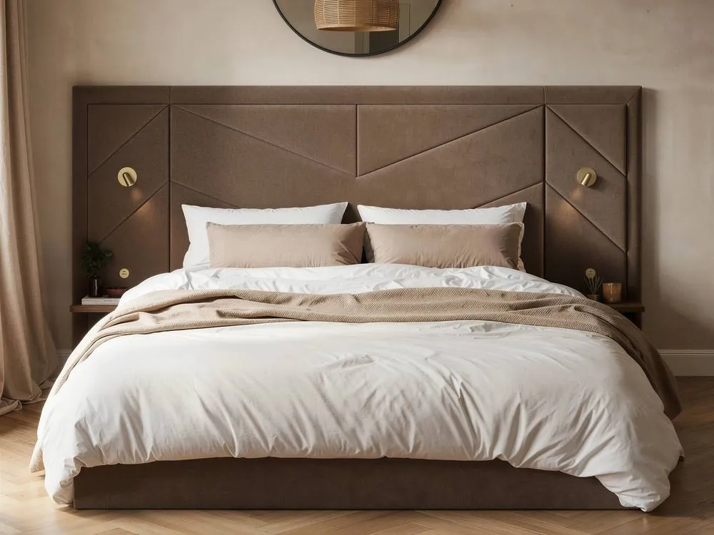 Flair Alice Hotel Ottoman Bed with USB Ports & Reading Lights in Brown 2