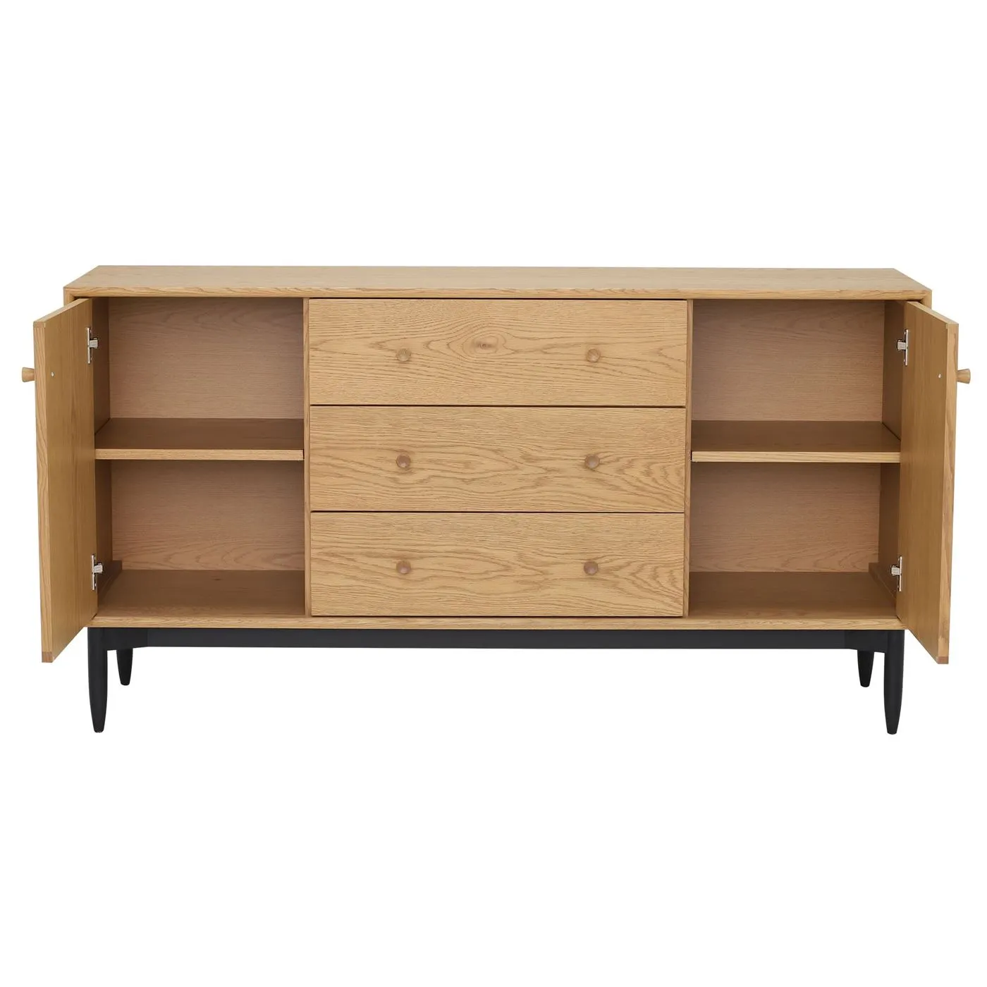 Ercol Monza Large Sideboard, Neutral Oak | Barker & Stonehouse 3
