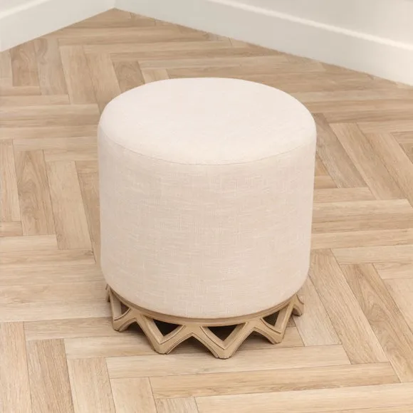Voyage Maison Clara Oak Footstool